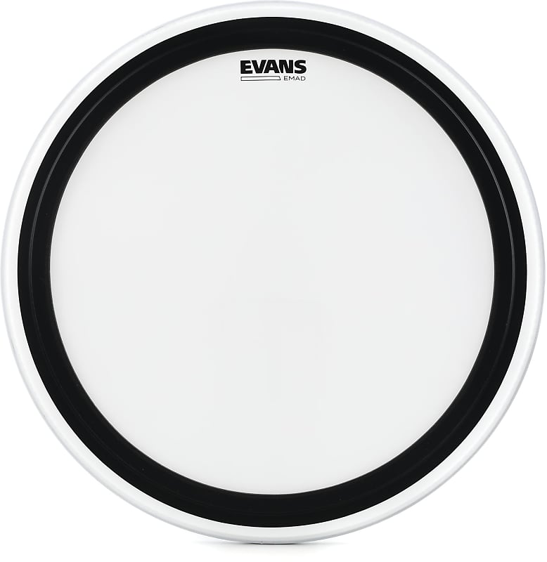 Evans EMAD Coated Bass Drum Batter Head - 24 inch (5-pack) Bundle image 1