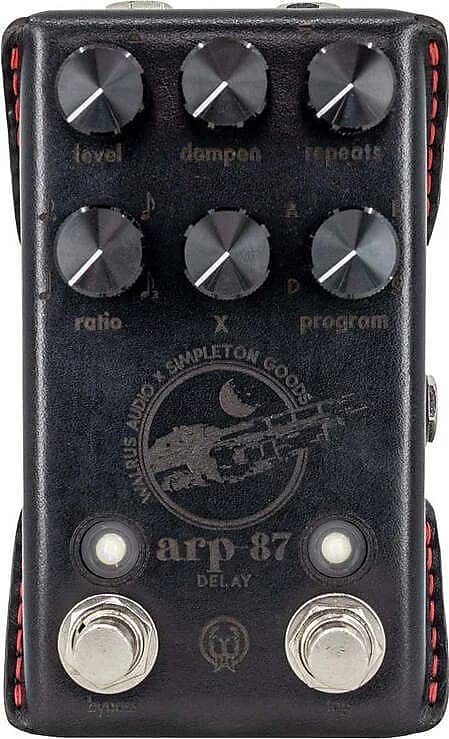 Walrus Audio ARP-87 Multi-Function Delay Craftsman Series Rare Limited Edition Leather Wrapped image 1