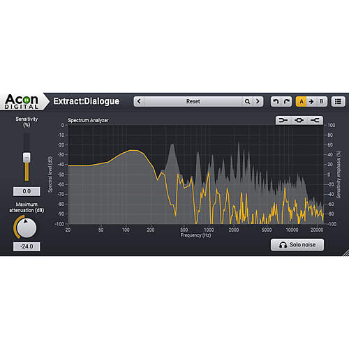 Acon Digital ExtractDialogue NoiseReduction Software Reverb