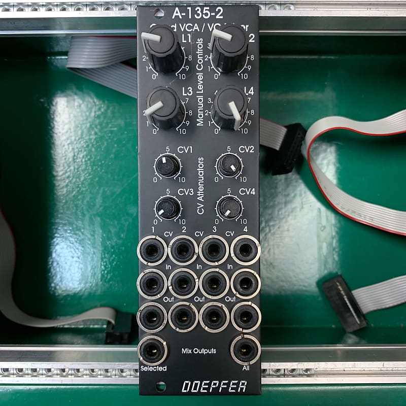 Doepfer A-135-2 Quad VCA/VC Mixer モジュラー 【公式通販】
