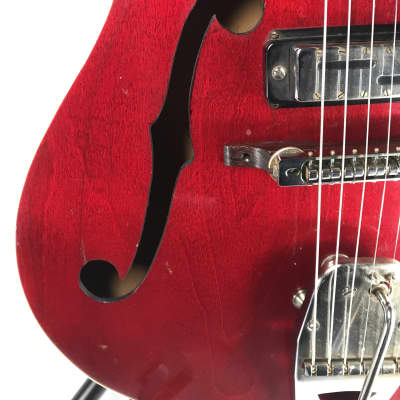GIMA archtop thinline guitar 1960s - German vintage image 13