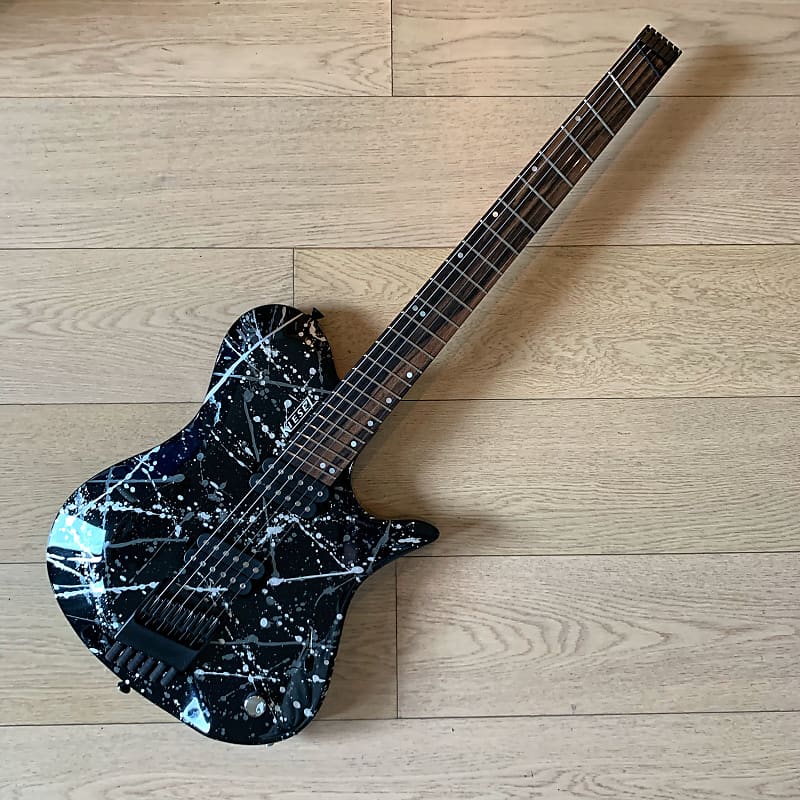 Kiesel ZM6 Zeus Multiscale Headless Electric Guitar Reverb