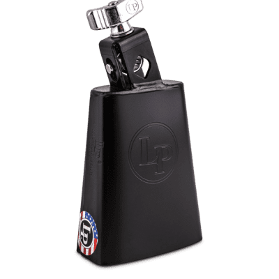 Latin Percussion LP204AN Black Beauty Cowbell w/ .5" Mount