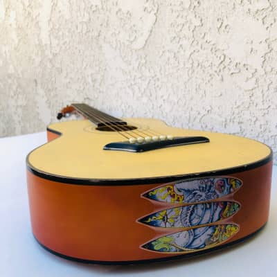 Dean Playmate Mini Acoustic Guitar, 1/2-Size  3/4 Size Guitar with Soft Case, Child's Guitar image 14