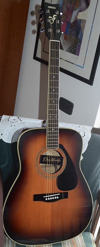 Yamaha FG435A TBS '90S - TOBACCO SUNBURST + PICKUP DEAN