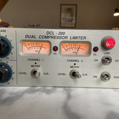 Summit Audio DCL-200 Dual Tube Compressor Limiter 2010s - Silver image 3