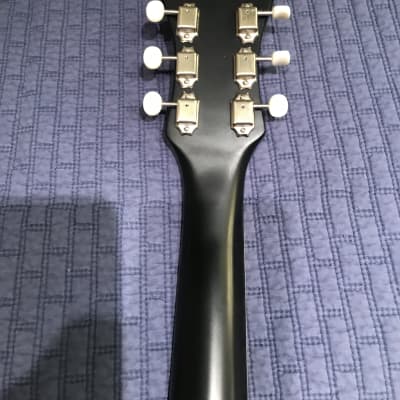 Recording King RPS-7-MBK Dirty 30's Series 7 Single-0 Acoustic Guitar Matte Black image 5