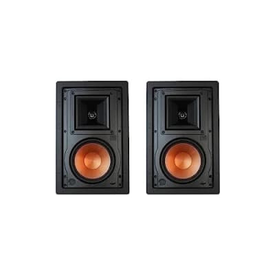 Klipsch R-3650-W II in-Wall Speaker - White (2 Pack) image 1