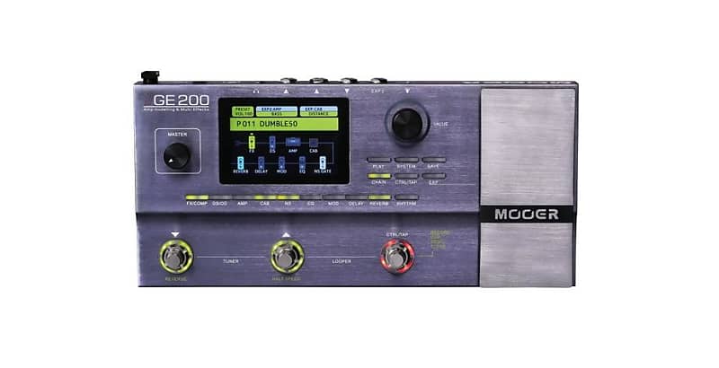 MOOER GE 200 Amp Modelling & Multi Effects