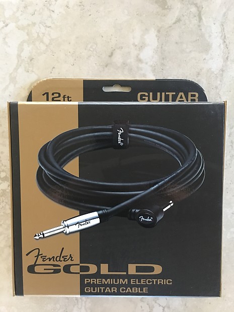 Cable Para Guitarra Acústica Fender Premium Gold 12