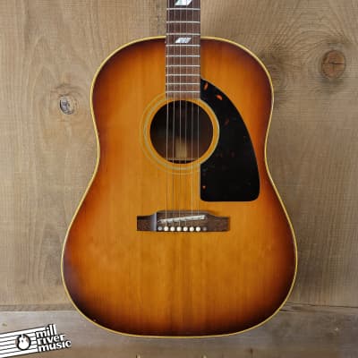 Epiphone FT-79 Texan Acoustic Guitar Sunburst Vintage 1965 w/ OHSC image 1