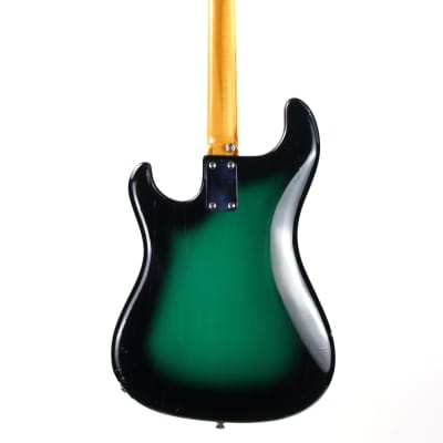 1960s Galanti Kapa Made in Italy Green Burst Gemelli Polverini Vintage Electric Guitar | Green Burst! Hopf Crucianelli image 9