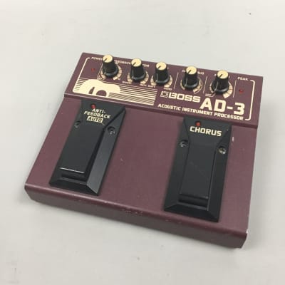 Reverb.com listing, price, conditions, and images for boss-ad-3-acoustic-instrument-processor