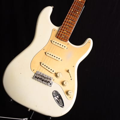 NEW Fender Custom Shop 1958 Special Stratocaster NAMM 2020 Limited Edition Aged Olympic White! image 3