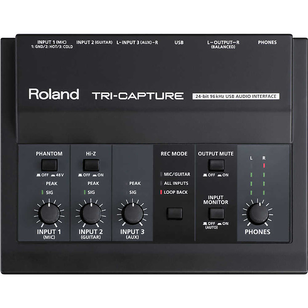 Roland UA-33 Tri-Capture Compact Audio Interface image 1