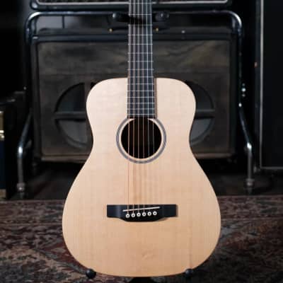 Martin LX1E Little Martin Acoustic/Electric Guitar - Natural with Gig Bag image 2