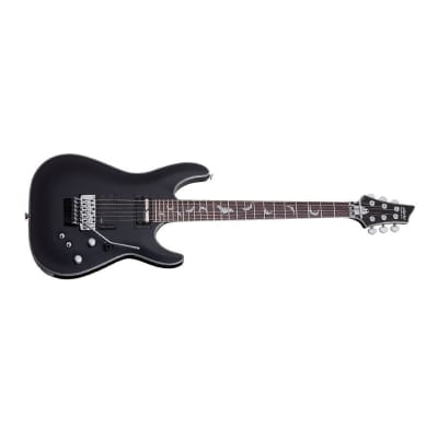 Schecter DAMIEN PLATINUM-6 FR [AD-DM-PTM-FR] (SBK) | Reverb