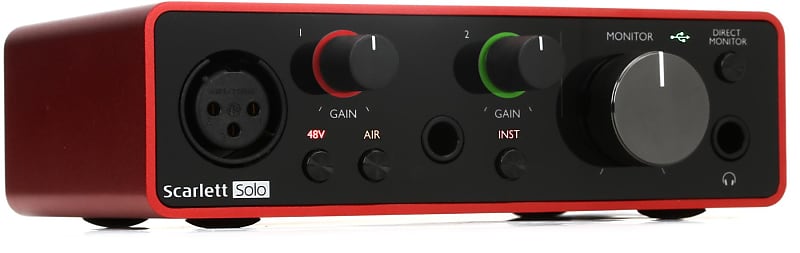 Focusrite Scarlett Solo 3rd Gen USB Audio Interface image 1