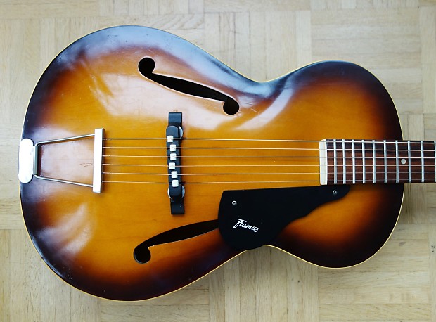 Framus 5/51 Studio 1968 small German archtop guitar - FREE