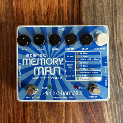 electro-harmonix Stereo Memory Man with Hazarai - Gearspace
