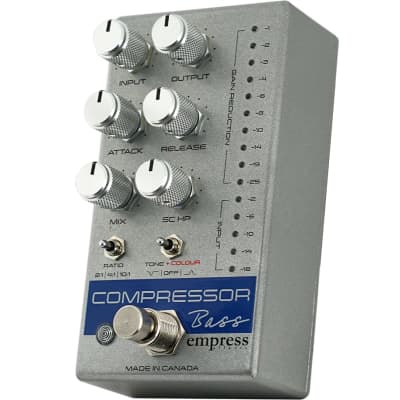 EMPRESS EFFECTS - BASS COMPRESSOR SILVER for sale
