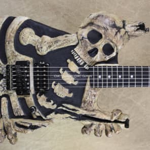Mr. Scary Guitars George Lynch Built Dem Bones  Guitar image 1