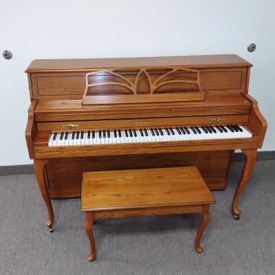 Baldwin Upright Piano - French Oak image 1
