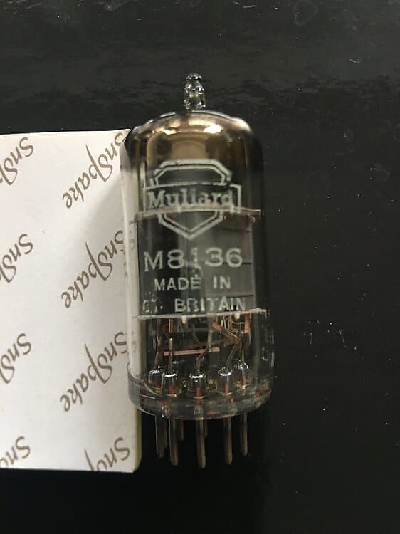 Mullard M8136 (special quality ECC82)/12AU7/CV4003 from 1964