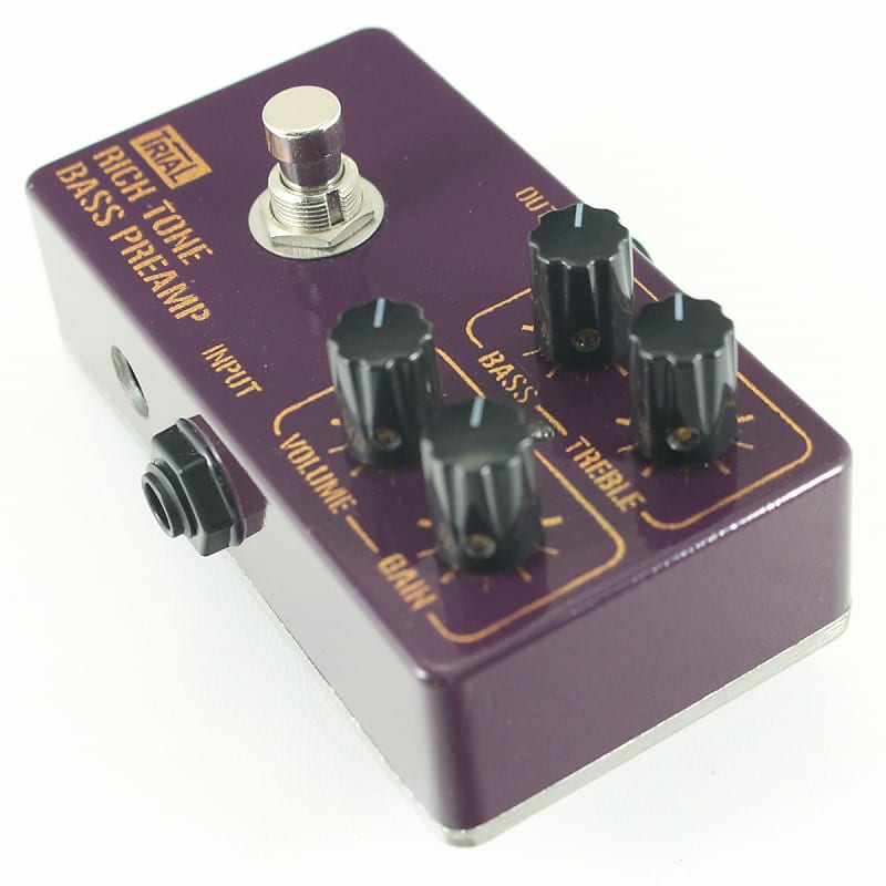 きよか　TRIAL rich tone bass preamp Trial Rich Tone Bass Preamp | Reverb
