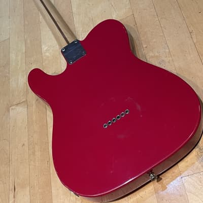 Fender Telecaster vintage guitar  -  great player - Red stock nitro mex full scale maple image 9