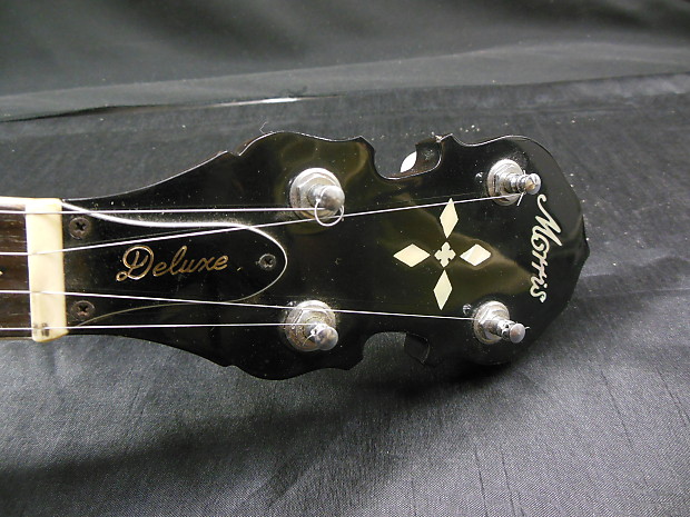 Morris バンジョー G-130 ケース付き Morris Deluxe 5-String Banjo W/ Hardshell Case Made In Japan