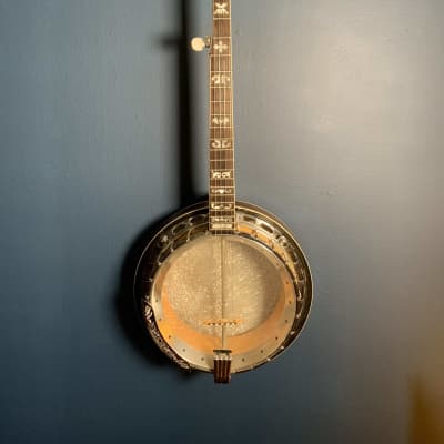 Iida MIJ Vintage Resonator 5 String Banjo with Custom Work and Hardshell Case! for sale