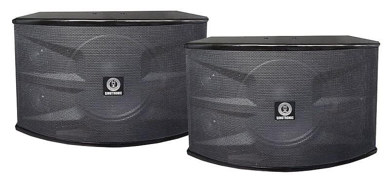 Singtronic Professional 3000W Karaoke Speakers Vocal Full Range w/ Woofer (Pair)  			