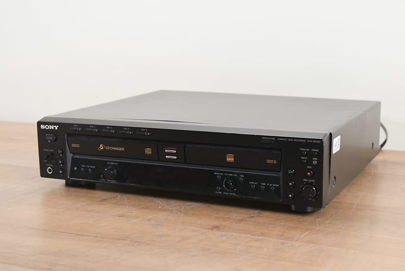 Sony RCD-W500C 5 CD Changer and Recorder (church owned) CG00LHR