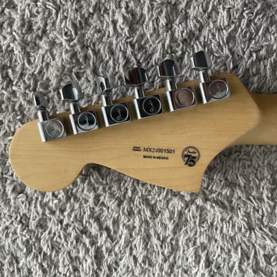 Fender Player Mustang 2021 MIM Sienna Sunburst 75th Anniversary Maple FB Guitar image 6