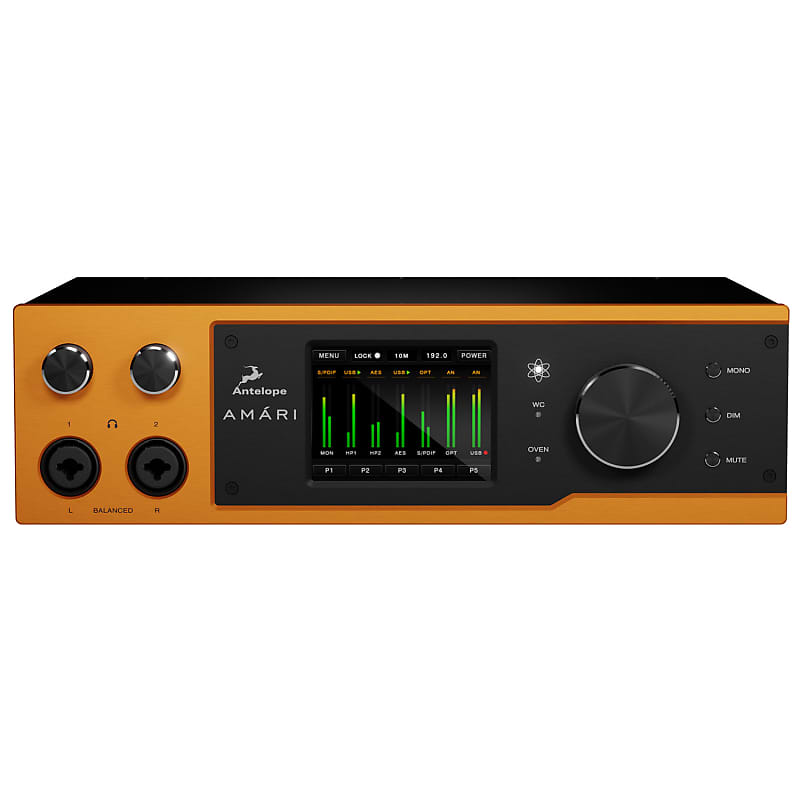 Antelope Audio Amari 2-Channel Reference-Grade 384 kHz AD/DA Converter/Clock image 1