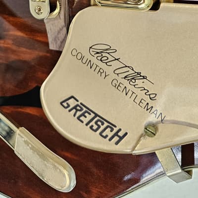 1967 Gretsch 6122 Chet Atkins Country Gentleman Walnut Brown Vintage Electric Guitar image 23