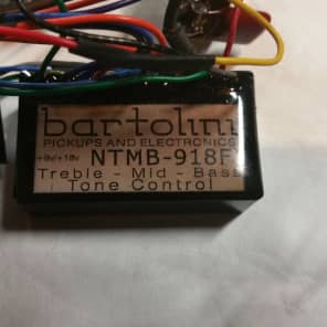 Bartolini NTMB-918F bass preamp