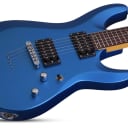 Schecter C-6 Deluxe Satin Metallic Light Blue 431-SMLB