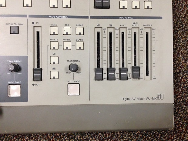 Panasonic WJ-MX50A MX50 WJMX50 MX50E MX50AE Production Mixer PAL