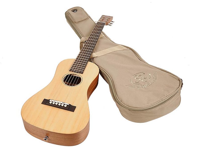 SX トラベルギター TG-1 ギターケース付き Amazon | SX TG-1 アコースティックギター ミニサイズ トラベル