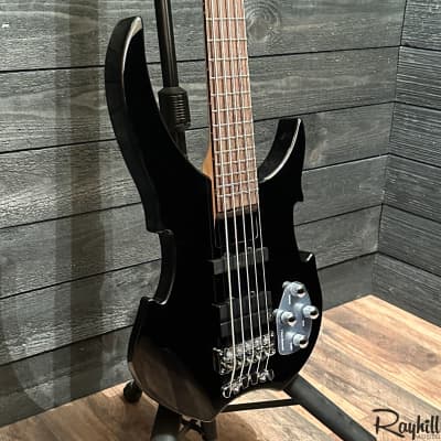 Warwick Rockbass Vampyre 5-String Black Electric Bass Guitar w/ Gig Bag image 2