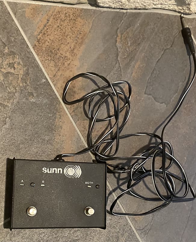 Sunn A/B AB Footswitch Black Reverb