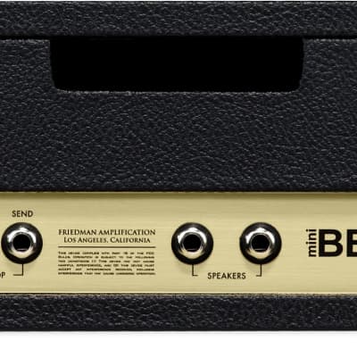 Friedman BE Mini 30-Watt Solid State Guitar Amp Head image 3