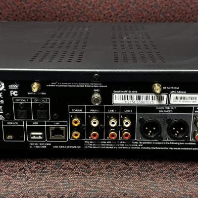 NAD C658 Streaming DAC 2019 - Black image 2