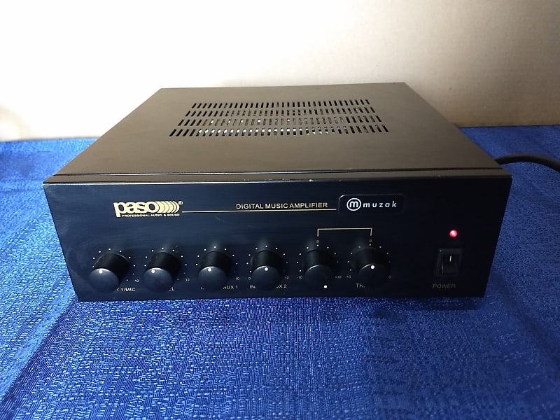 Paso DMA2120 Digital Music Amplifier Reverb