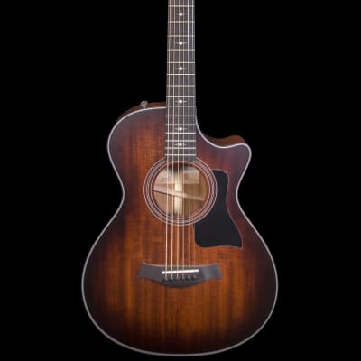 Taylor 322ce 12-Fret Acoustic/Electric Guitar 2023 Shaded Edgeburst w/ Hard Case image 2