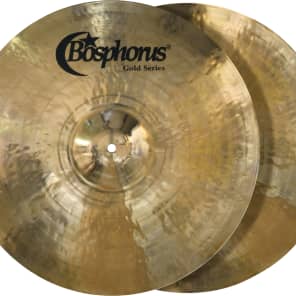 Bosphorus 14" Gold Series Hi-Hat Cymbals (Pair)