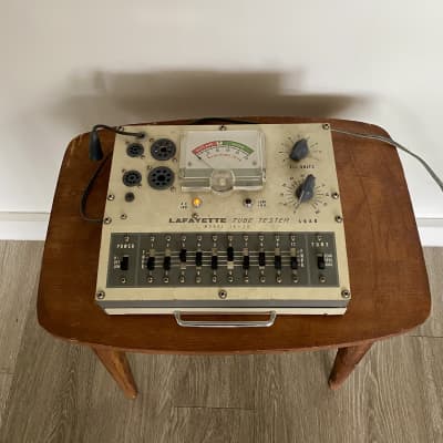 Lafayette TE-15 Tube Tester 1960s | Reverb Lafayette TE-15 Tube Tester 1960s | Reverb