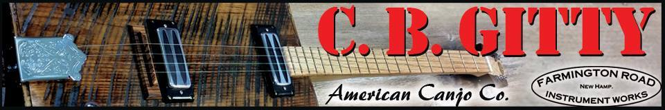 C B Gitty Cigar Box Guitars and Gear